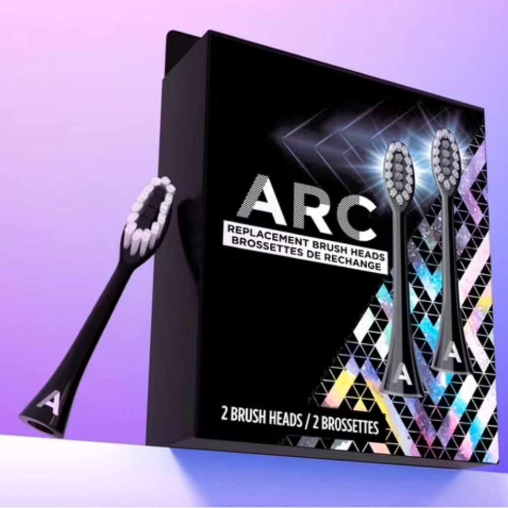 ARC 2 Replacement Brush Heads, Black